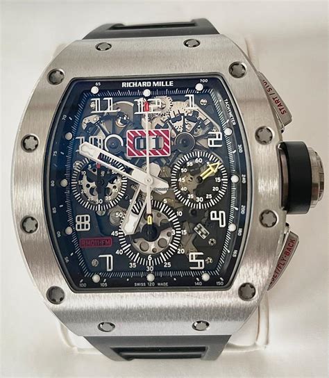 richard mille am011 ag 11/200 price|Richard Mille RM 011 AH WG Felipe Ma.